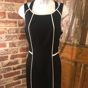 Fitted knee length dress